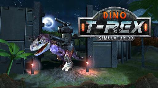 Dino T-Rex Simulator 3D - عکس بازی موبایلی اندروید