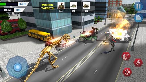 Dino T-Rex Simulator 3D - Gameplay image of android game