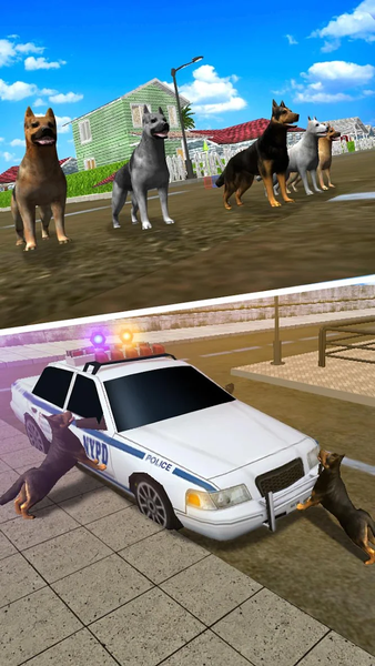 Dog Simulator ۲۰۱۷ - Pet Games - عکس بازی موبایلی اندروید