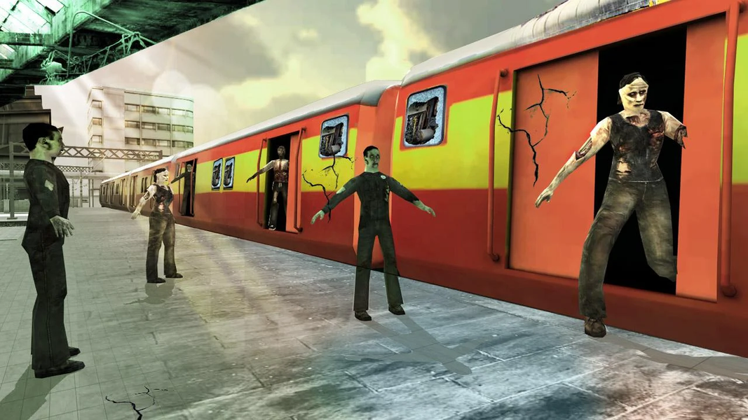 Ghost Train Simulator 2018 - عکس بازی موبایلی اندروید