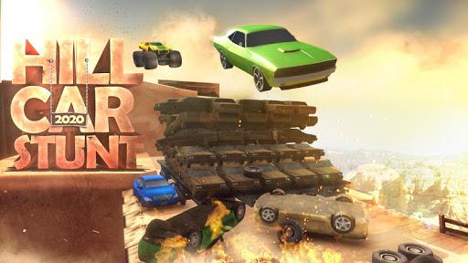 Hill Car Stunt 2020 - Gameplay image of android game