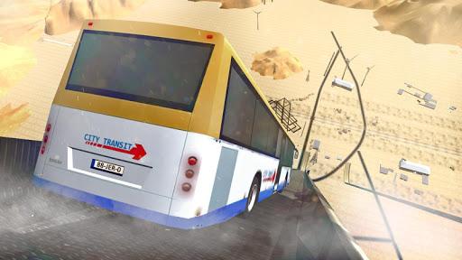 Impossible Bus Mega Ramp - Gameplay image of android game