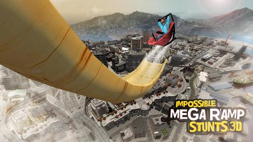 Impossible Mega Ramp Stunts 3D - عکس بازی موبایلی اندروید