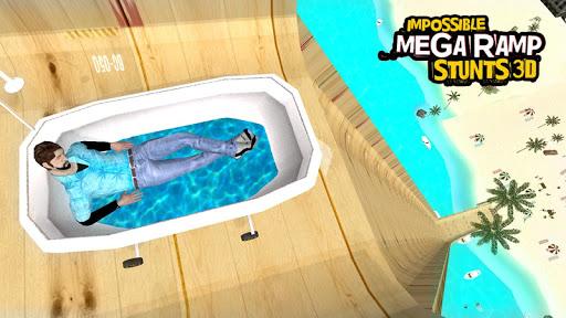 Impossible Mega Ramp Stunts ۳D - عکس بازی موبایلی اندروید