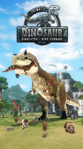 Primal Dinosaur Simulator - Dino Carnage - Gameplay image of android game