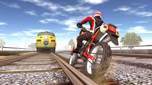 Subway Bike racing 3D - Gameplay image of android game