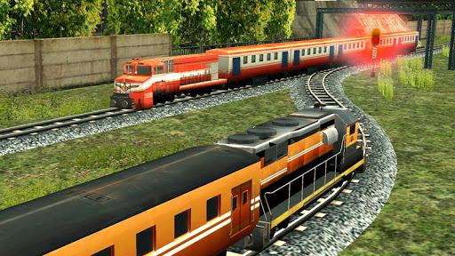 Train Racing Games ۳D ۲ Player – مسابقه با قطار - عکس بازی موبایلی اندروید