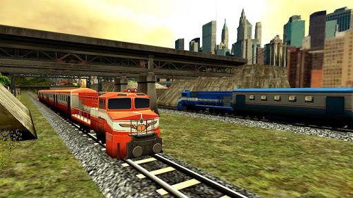Train Racing Games ۳D ۲ Player – مسابقه با قطار - عکس بازی موبایلی اندروید