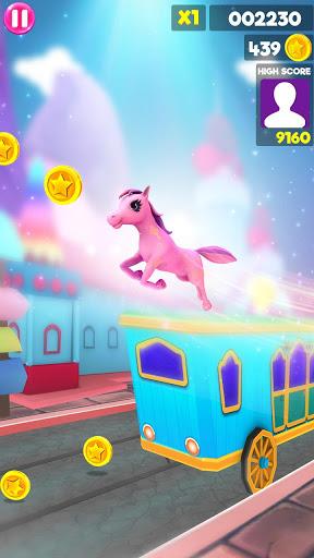 Unicorn Dash: Fun Runner 2 - Gameplay image of android game