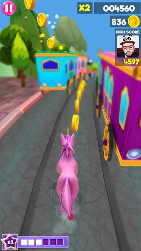 Unicorn Dash: Fun Runner ۲ - عکس بازی موبایلی اندروید