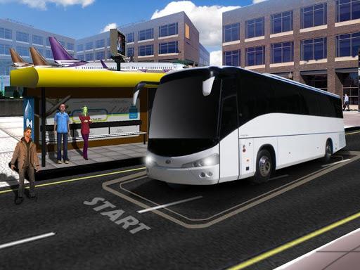 Airport Simulator City Bus Sim - Gameplay image of android game