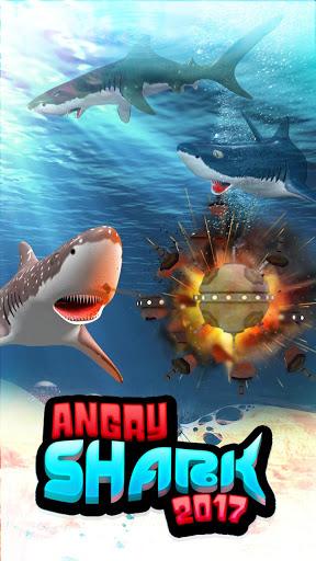 Angry Shark 2017 : Simulator Game - عکس بازی موبایلی اندروید