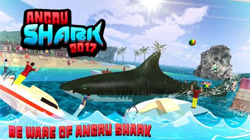 Angry Shark 2017 : Simulator Game - عکس بازی موبایلی اندروید