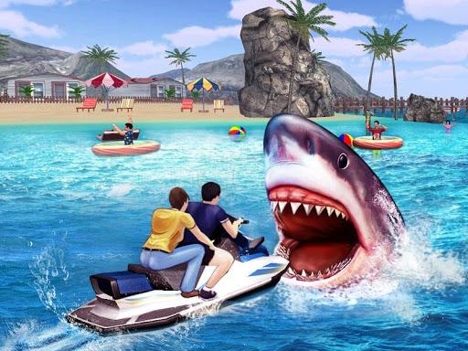 Angry Shark 3D Simulator Game - Image screenshot of android app