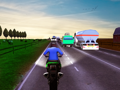 City Bike Racing 3D - Gameplay image of android game