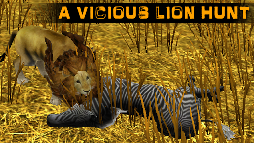 Wild Lion Simulator 2016 - Gameplay image of android game