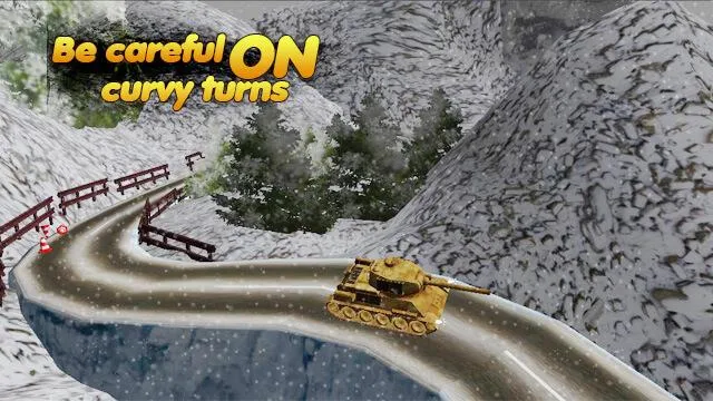 Tanks Hill Simulator - Gameplay image of android game