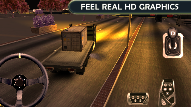 Truck Driving 3D - Gameplay image of android game