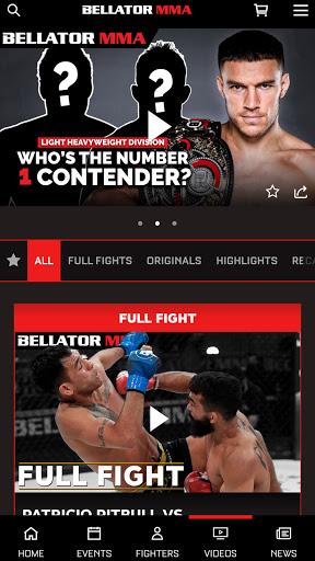 Bellator MMA - Image screenshot of android app