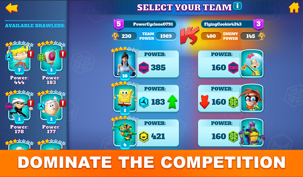 Super Brawl Universe - Gameplay image of android game