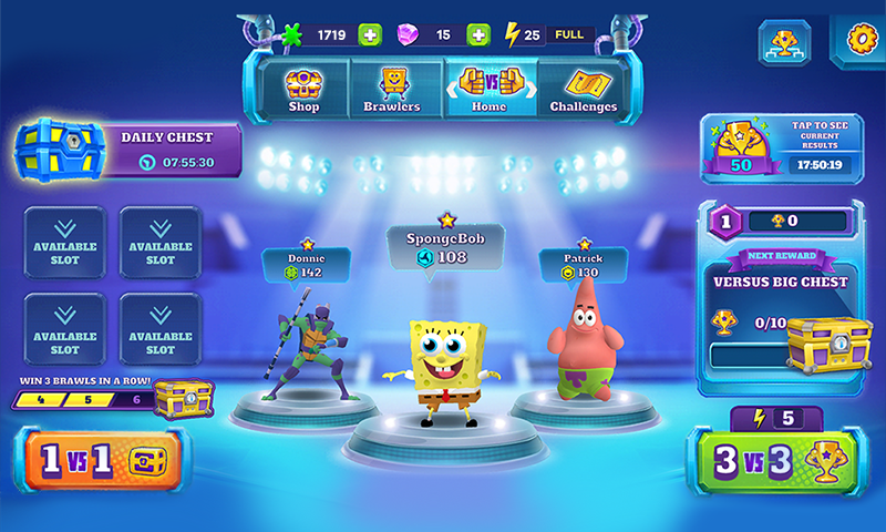 Super Brawl Universe - Gameplay image of android game