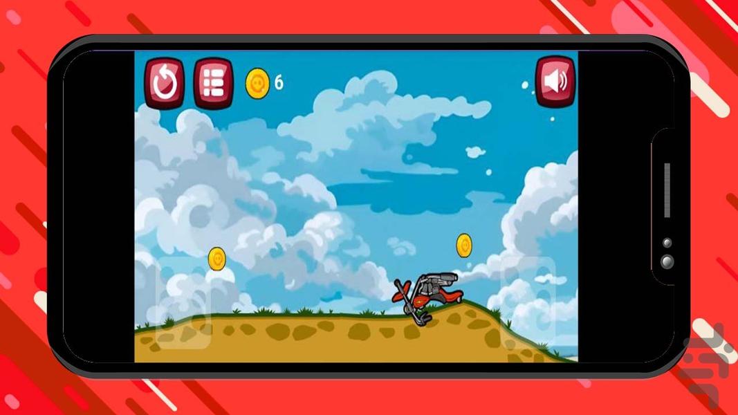 موتور سواری دختر کفشدوزکی - Gameplay image of android game