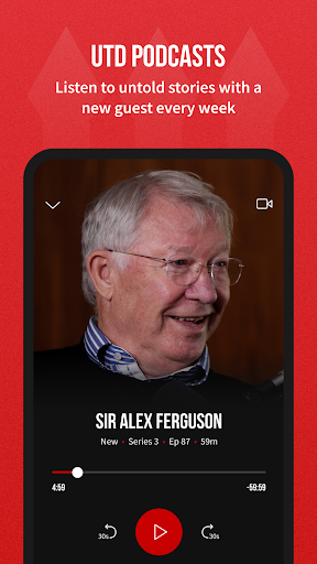 Manchester United Official App - عکس برنامه موبایلی اندروید