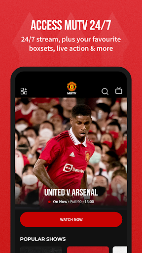 Manchester United Official App - Image screenshot of android app