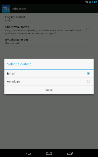 toPhonetics Converter - عکس برنامه موبایلی اندروید