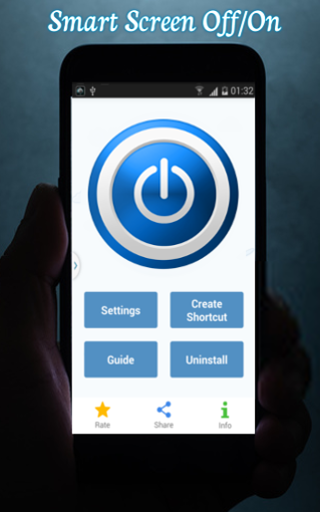 Smart Screen Off/On Lock - Turn Off Screen - عکس برنامه موبایلی اندروید