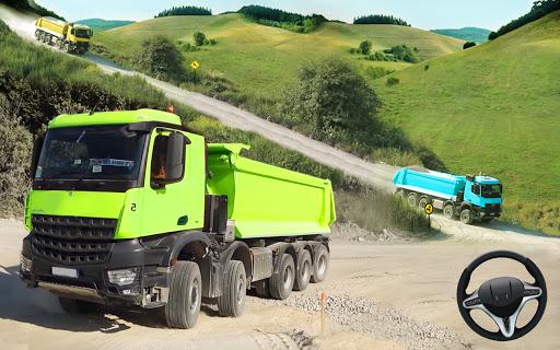 Offroad Cargo Truck Simulator:transport truck game - عکس بازی موبایلی اندروید