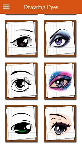 Learn to Draw Eyes - عکس برنامه موبایلی اندروید