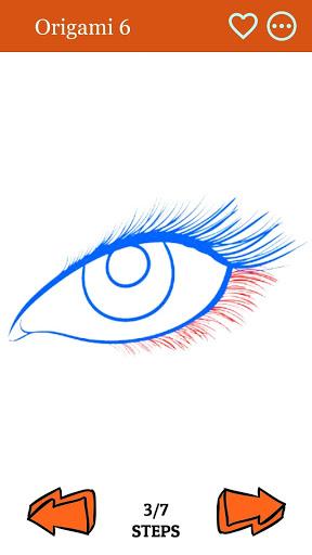 Learn to Draw Eyes - عکس برنامه موبایلی اندروید