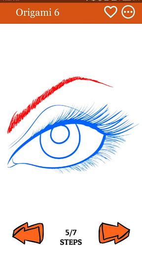 Learn to Draw Eyes - عکس برنامه موبایلی اندروید