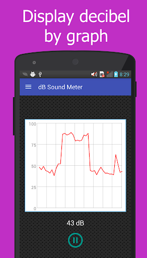 dB Sound Meter - Image screenshot of android app