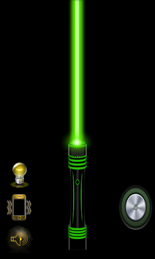 Laser X Flashlight - Lightsaber - Image screenshot of android app