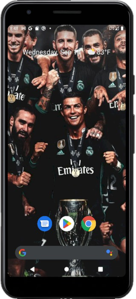 Wallpaper Real Madrid - Image screenshot of android app