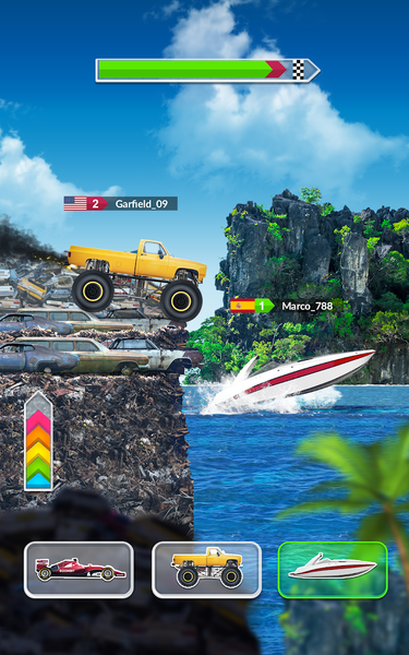 Multi Race: Match The Car - Gameplay image of android game