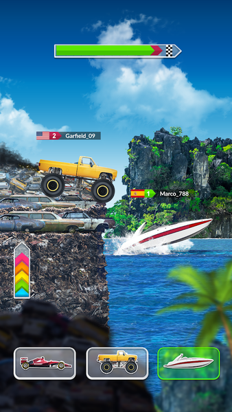 Multi Race: Match The Car - Gameplay image of android game