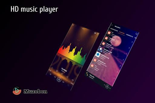 Music player Muzobon - عکس برنامه موبایلی اندروید