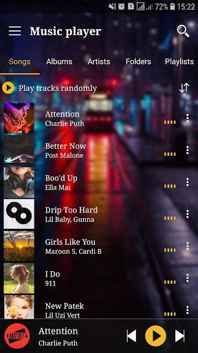 Mp3, Music Player - Image screenshot of android app