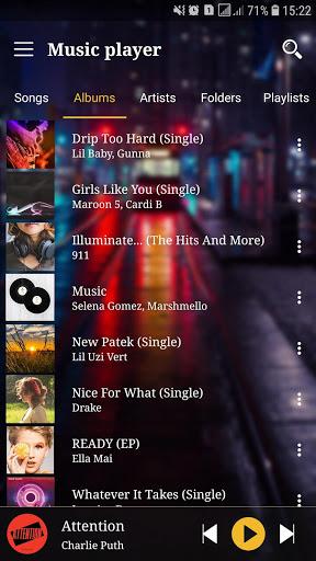 Mp3, Music Player - Image screenshot of android app