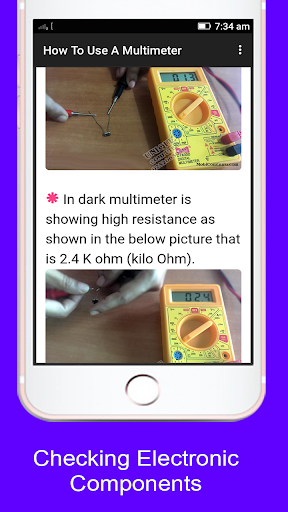 How To Use A Multimeter - Image screenshot of android app