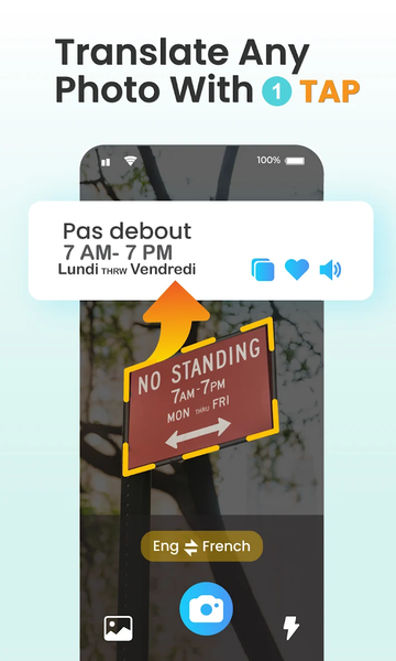 Translator- Voice, Photo, Text - عکس برنامه موبایلی اندروید