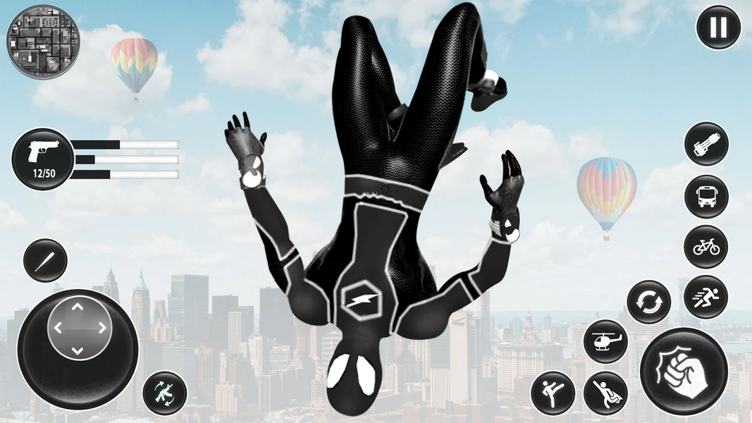 Spider Robot Hero Car Games - Image screenshot of android app