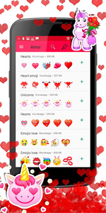 💕😍WAStickerApps animated stickers for Whatsapp - Image screenshot of android app