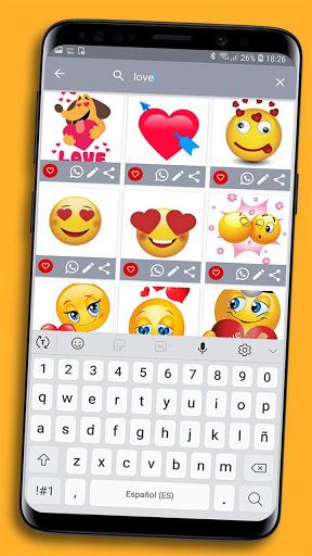 😊WAStickerApps emojis stickers for whatsapp - عکس برنامه موبایلی اندروید