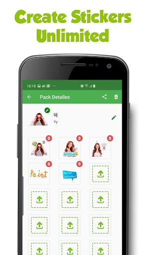 ✏️Create stickers for Whatsapp - WAStickerApps - عکس برنامه موبایلی اندروید