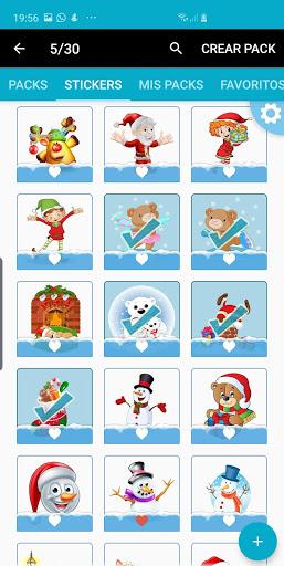 Christmas stickers for whatsapp - WAStickerApps - عکس برنامه موبایلی اندروید