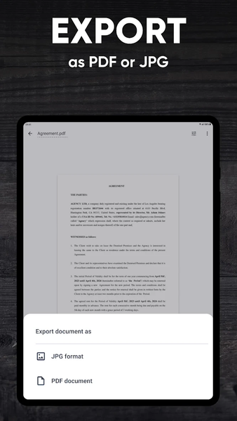 Scanner App: Scan PDF Document - عکس برنامه موبایلی اندروید